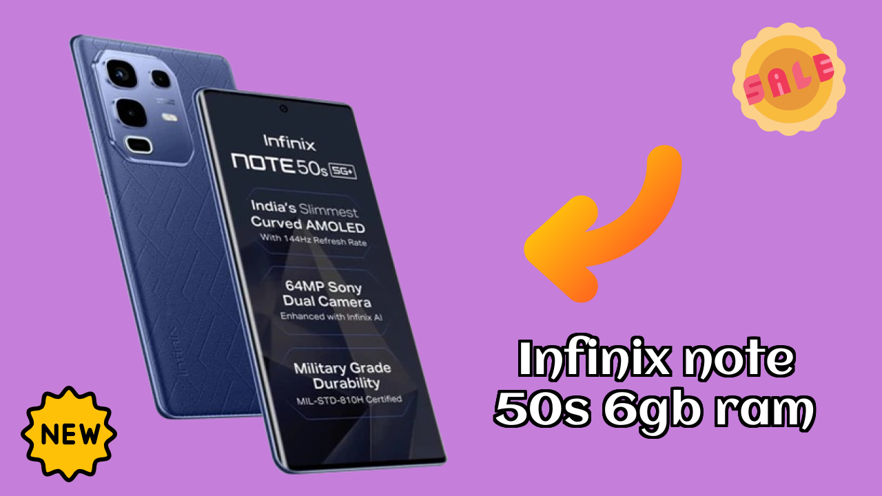 Infinix Note 50s 6GB RAM at ₹14,999 - Complete Buying Guide