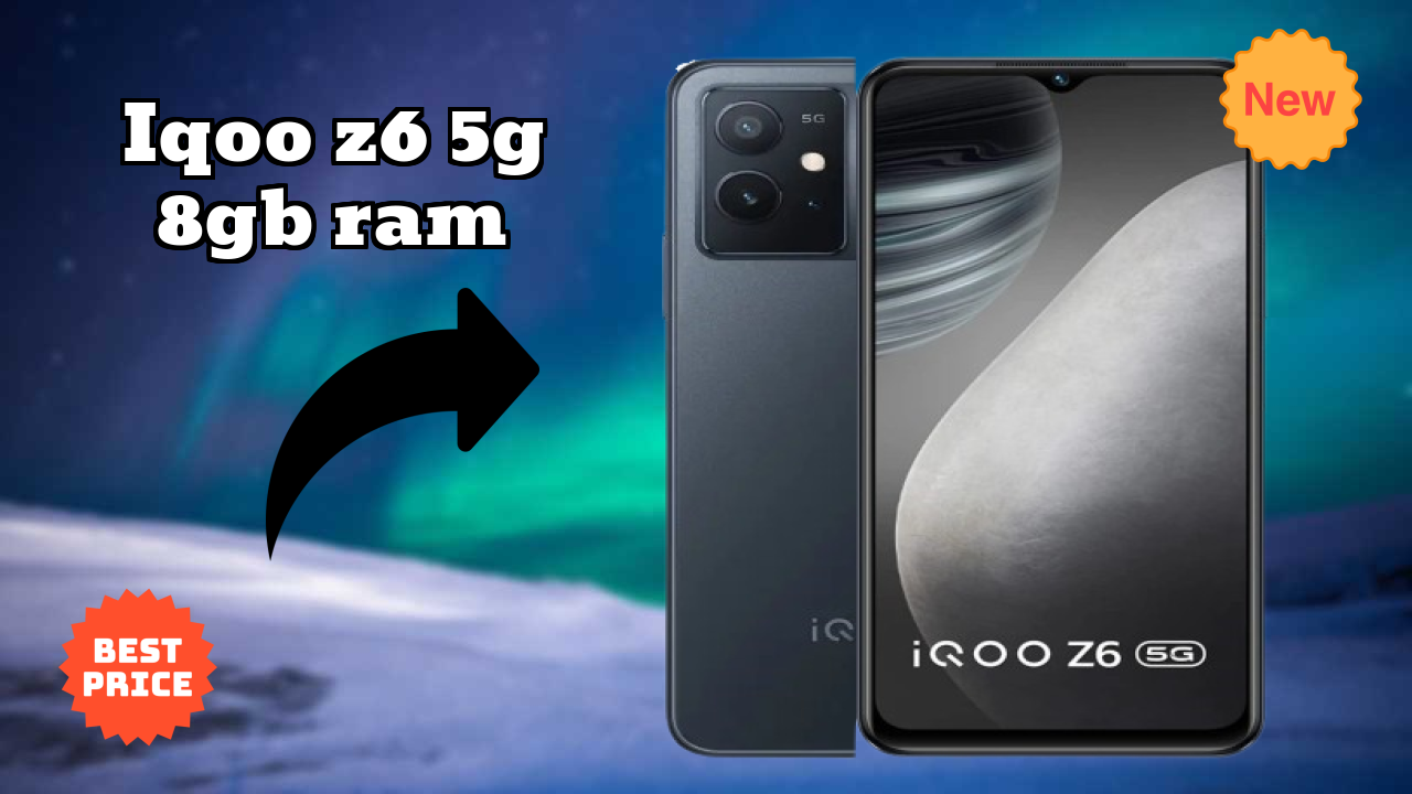 IQOO Z6 5G 8GB RAM Display Analysis: 6.58 Inches (16.71 Cm) Quality