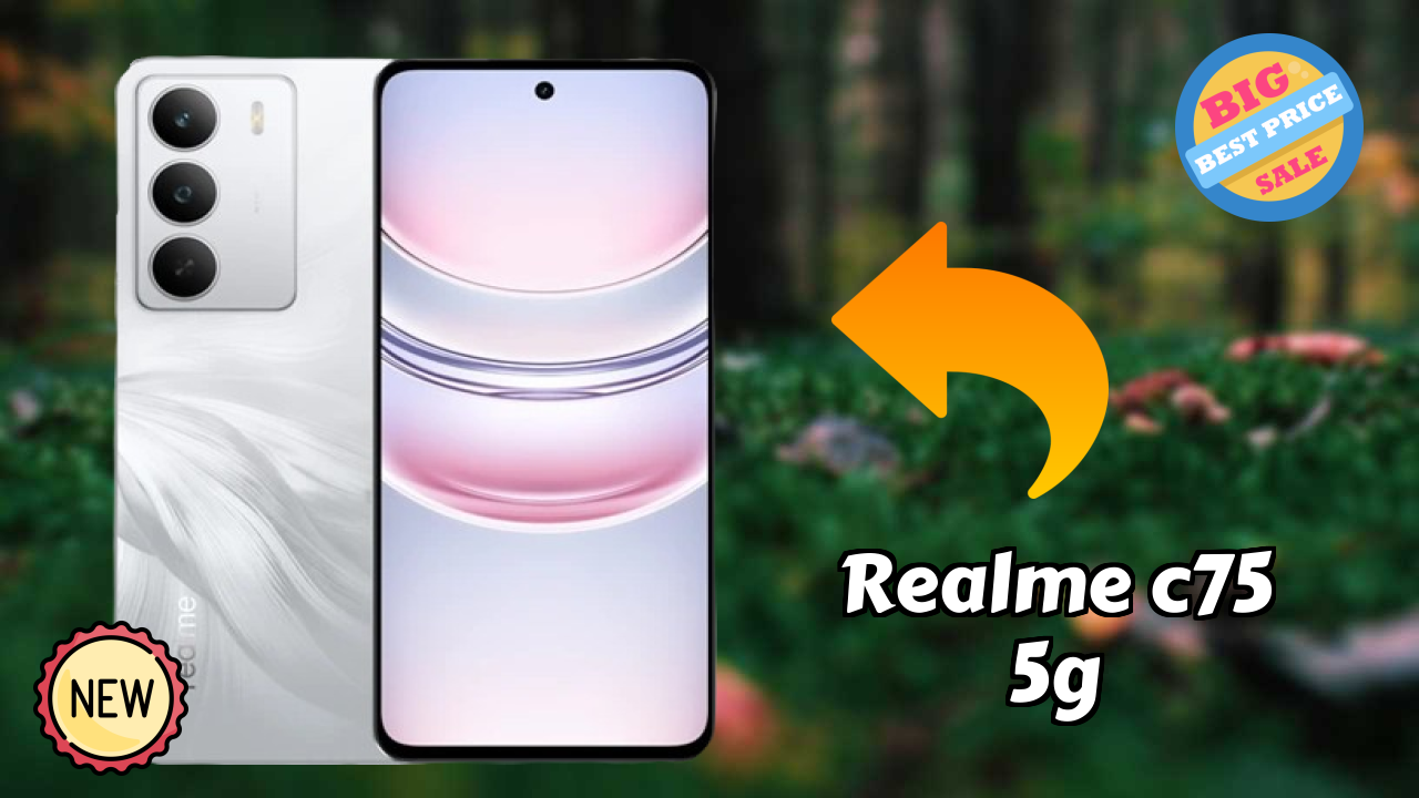 Realme Realme C75 5G - Best Camera Phone Under ₹11,699