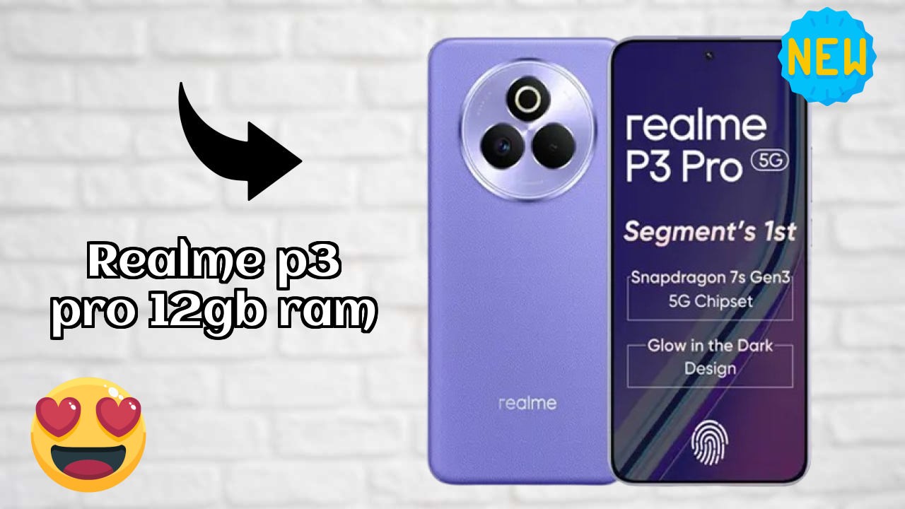 Realme P3 Pro 12GB RAM Display Size: 6.83 Inches (17.35 Cm) Screen Quality