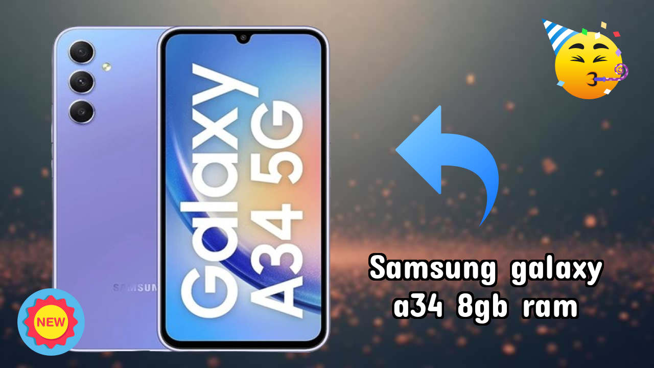 Samsung Galaxy A34 8GB RAM Test: 8 GB RAM Handles Heavy Tasks