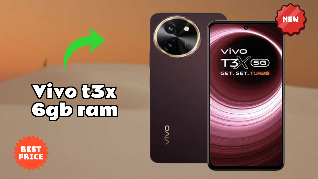 Vivo T3x 6GB RAM Display Review: 6.72 Inches (17.07 Cm) Screen