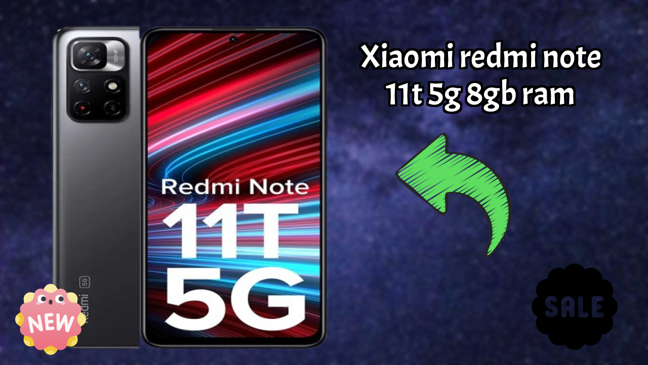 Xiaomi Redmi Note 11T 5G 8GB RAM Display Analysis: 6.6 Inches (16.76 Cm) Screen